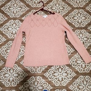 Liz Claiborne Womens Boat Neck Long Sleeve Sweater small size brand new.